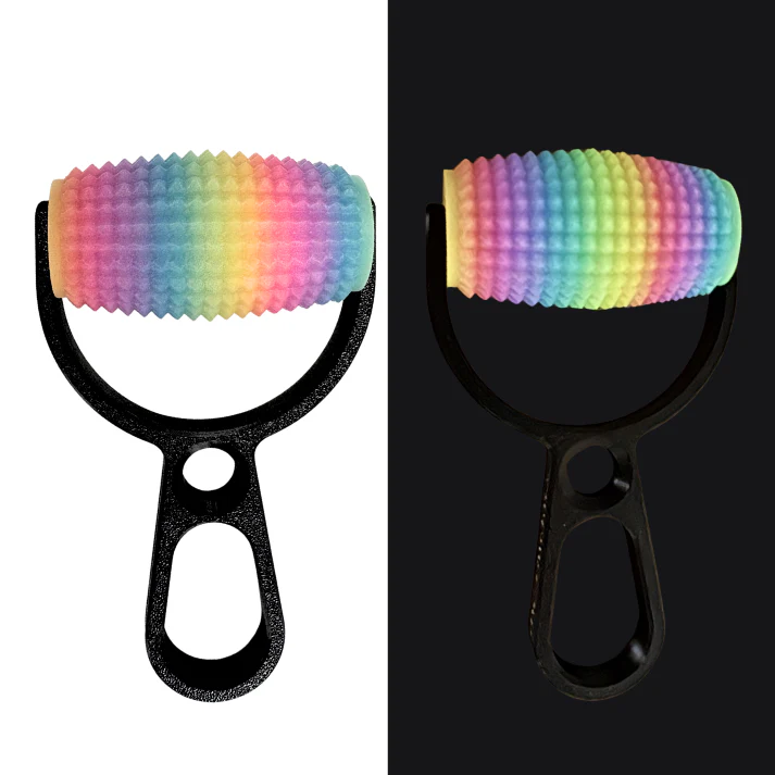 Little Ouchies Grippie Roller - Rainbow Glow