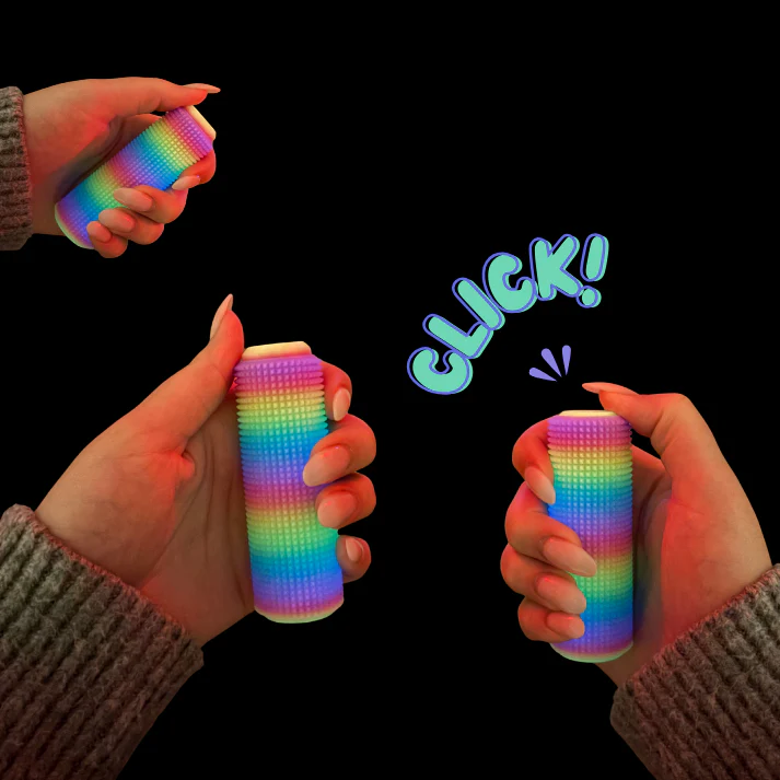 Little Ouchies Spikie Click - Rainbow Glow