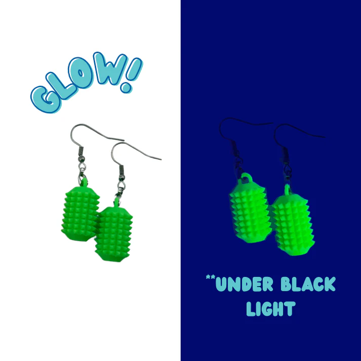 Little Ouchies Spikie Earrings - Glow Up Collection - Image 4