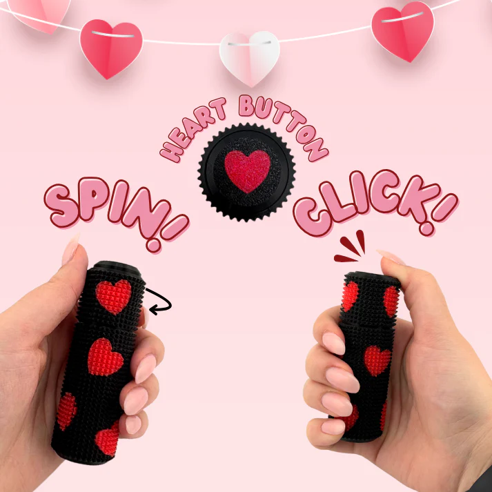 Little Ouchies - Spikie Spin Clicks - Love Bug Collection